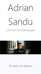 Mobile Screenshot of adriansandu.com